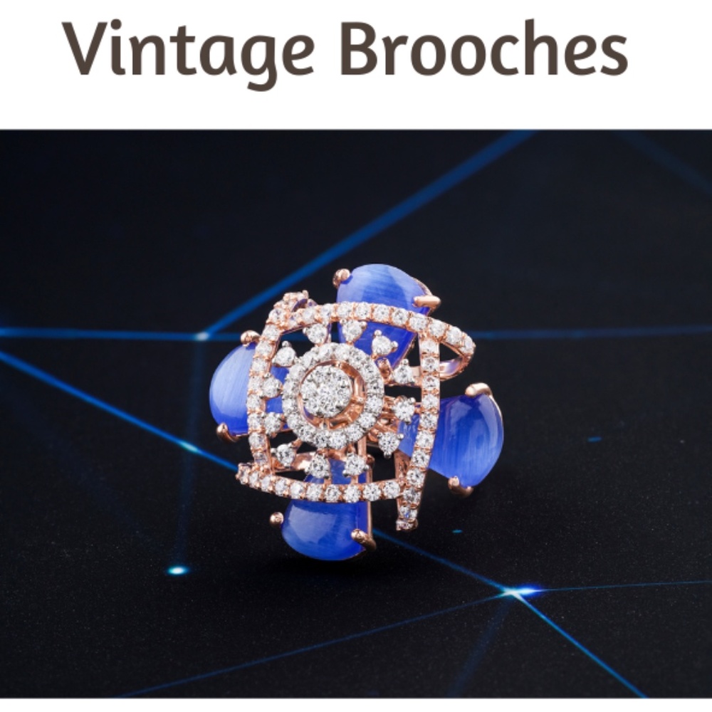 Vintage Brooches sign